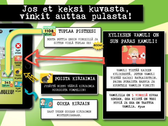 Kylähullu iPad screenshot