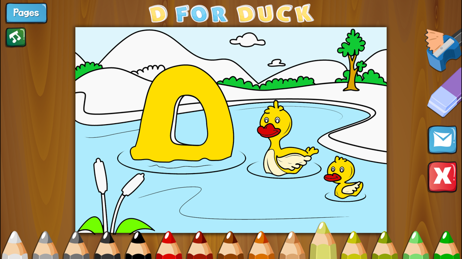 ABC 123 Kids Coloring Book - Alphabet & Numbers - 1.0 - (iOS)