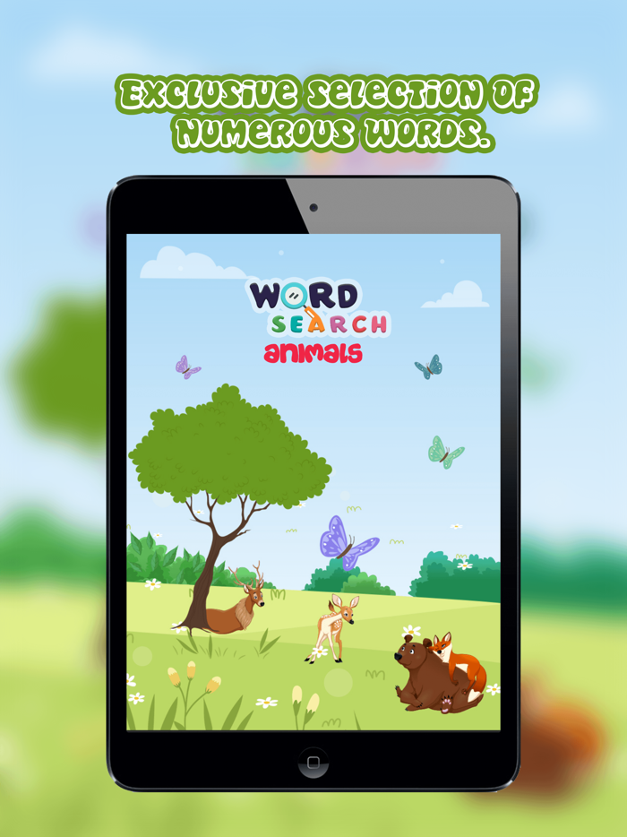 Word Search Animal Puzzle