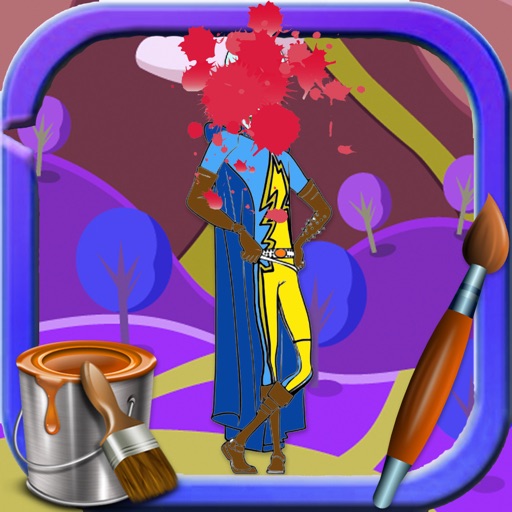 Coloring For Kids Game Megamind Version iOS App