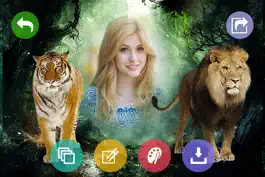 Game screenshot Wild Animal Photo Frames & Photo Editor apk