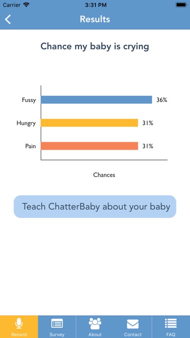 ChatterBaby screenshot 3