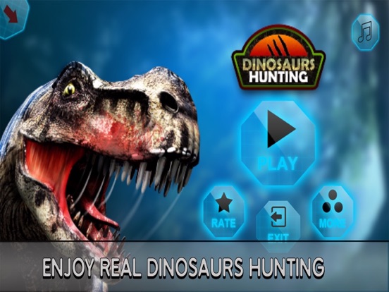 Screenshot #1 for Dinosaurs Hunting Challenge 2016 : Big Buck Dino Hunt Simulator