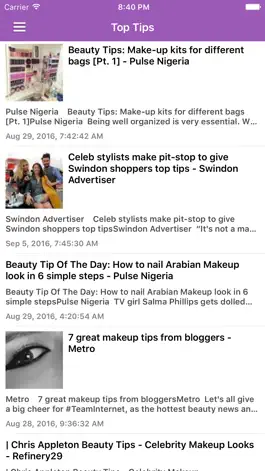 Game screenshot Beauty Makeup Tips: How To, Tutorials & Ideas mod apk