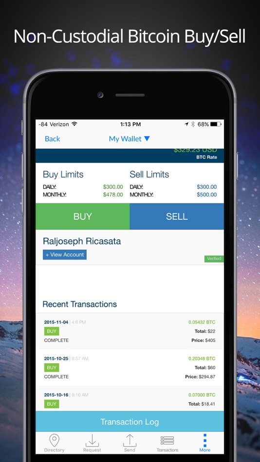 #2. Airbitz - Bitcoin Wallet (iOS) 由: Airbitz Inc