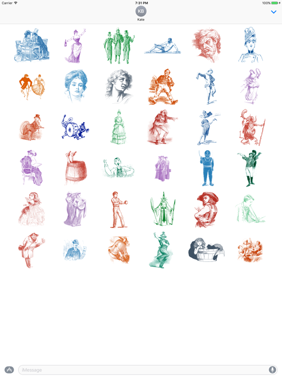 Screenshot #4 pour Old-Timey Vintage Stickers