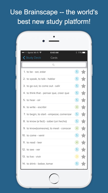 Learn Spanish: Verbs screenshot-4