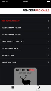 REAL Red Deer Calls & Red Deer Sounds for Hunting - BLUETOOTH COMPATIBLE screenshot #1 for iPhone