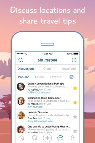 ShutterBee - map your travels screenshot 4
