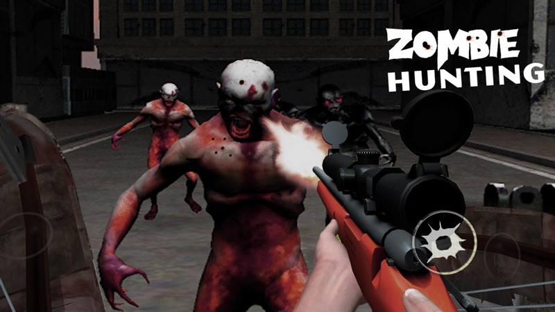 Zombie Hunting - 3D Horror Sniper Hunter FPS Shoot screenshot 1