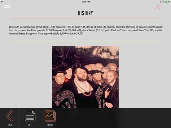 Screenshot #6 pour Seattle Art Museum Visitor Guide