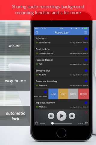 Private Voice Recorder Pro screenshot 3