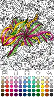 mindfulness coloring - anti-stress art therapy for adults (book 3) iphone screenshot 3