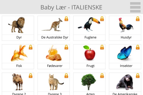 Baby Learn - ITALIAN screenshot 2