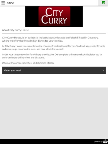 City Curry House Indian Takeaway screenshot 4