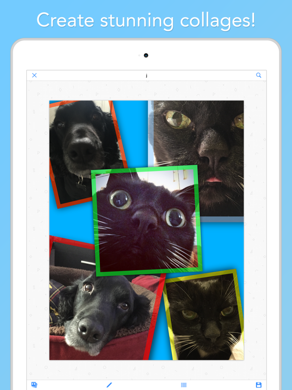 Screenshot #5 pour MashMish - Free-Form Collage Maker