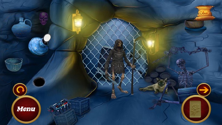 Blue Treasury Cave Escape 2 screenshot-3