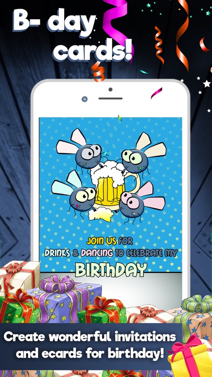 Happy Birthday Cards Maker – Create Best Free eCards and Invitation.s