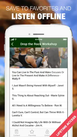Game screenshot Cocaine Anonymous CA Speakers hack