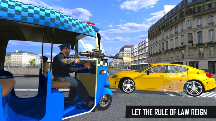 Police Tuk Tuk: Auto Rickshaw Driving Simulator