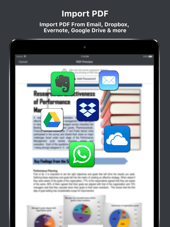 PDF Password Remover Tool iPad screenshot