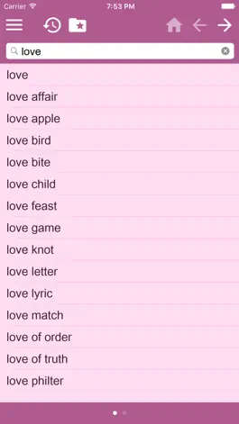Game screenshot German English dictionary Free hack