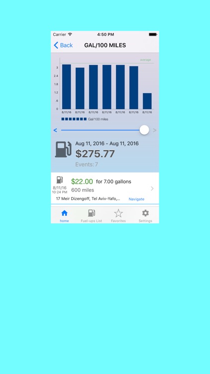 Free Fueling manager for all your auto screenshot-3