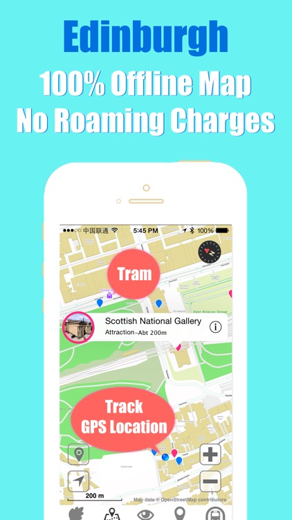 Edinburgh metro transit trip advisor gps map guide