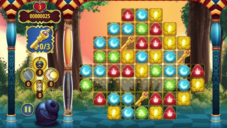 Magic gem-gem right right touch