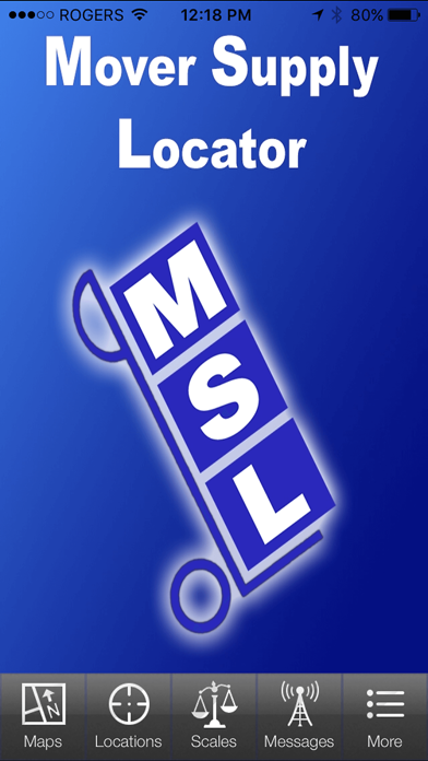 Screenshot #1 pour MOVER SUPPLY LOCATOR