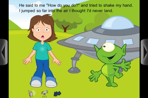 My Ride With The Alien - Educational and Interactive Book App screenshot 2