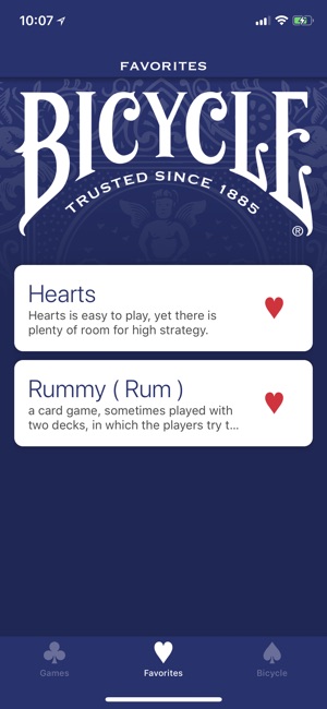 Card Games by Bicycle on the App Store