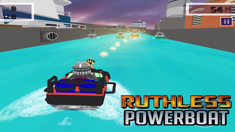 Ruthless Power Boat - Top Gun Shooting Game screenshot-3