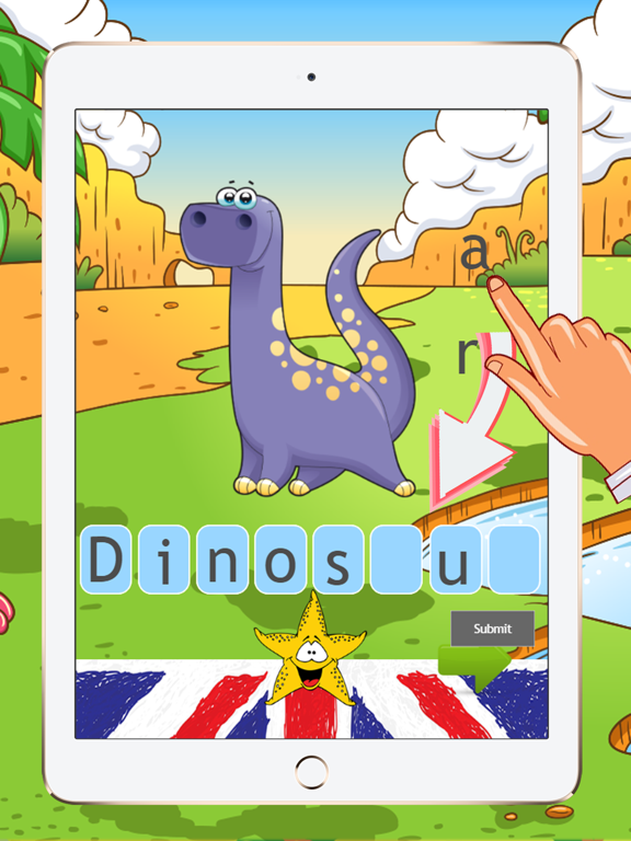 Screenshot #5 pour Animal First Grade Spelling Words Games for Kindergarten