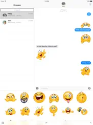 animated emoji megapack - stickers for imessage iPad Captures Décran 1