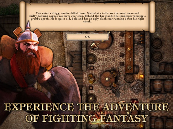 Fighting Fantasy Legend iPad app afbeelding 2