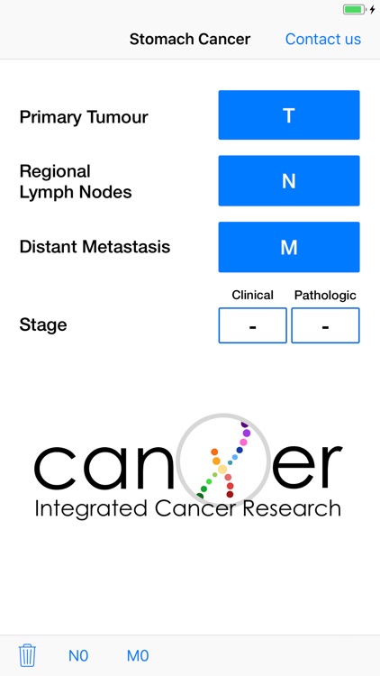Stomach Cancer TNM Staging Aid