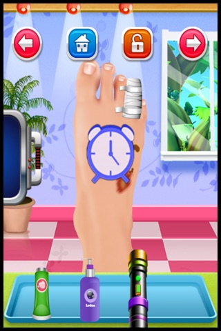 Foot Doctor Nail Spa Salon Game for Kids Free screenshot 3