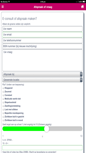 Tandarts E-consult(圖1)-速報App