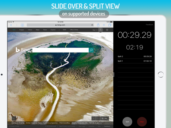 Screenshot #6 pour Split - Stopwatch widget