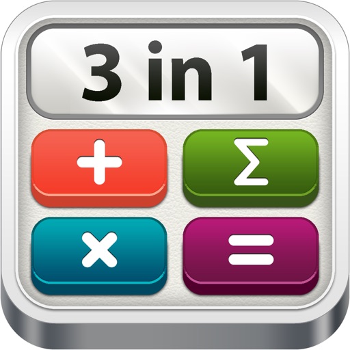 Calculator 3 in 1 icon