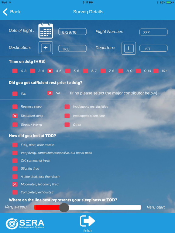 Screenshot #4 pour Corendon Airlines TOD Survey