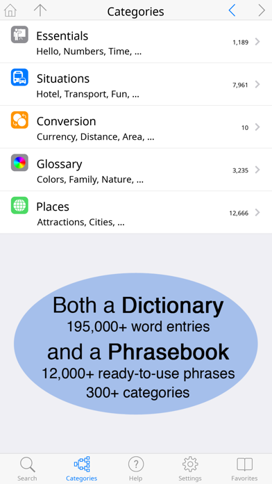 Talking Thai <> English Dictionary+Phrasebook Screenshot