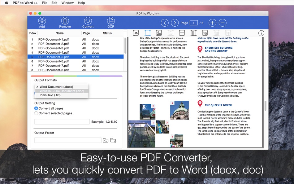 PDF to Word ++ - 6.0 - (macOS)