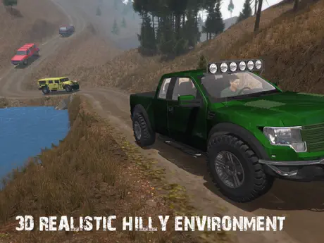 Off Road Jeep Hill Driving 4x4