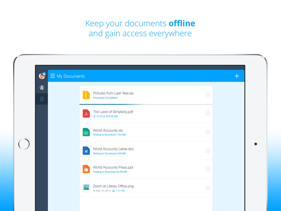 Screenshot #5 pour Liferay Sync