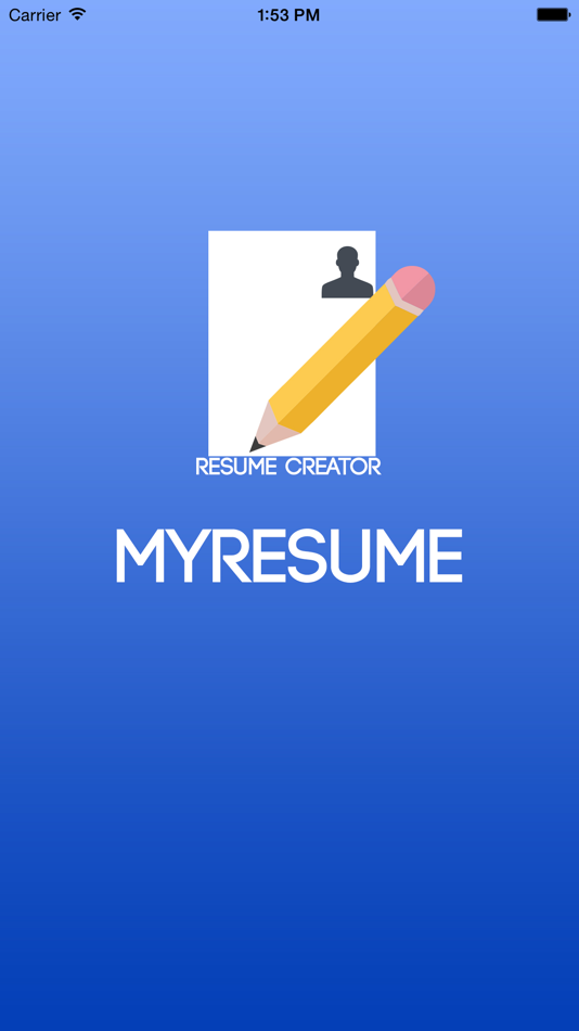 MyResume Resume Creator - 1.0.13 - (iOS)