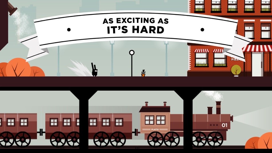 #4. Run Rabbit Run: Hardcore Platformer (iOS) 由: Absolutist Ltd