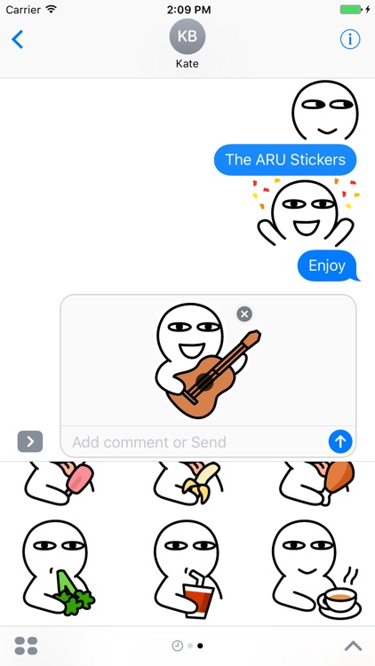 ARU Stickers