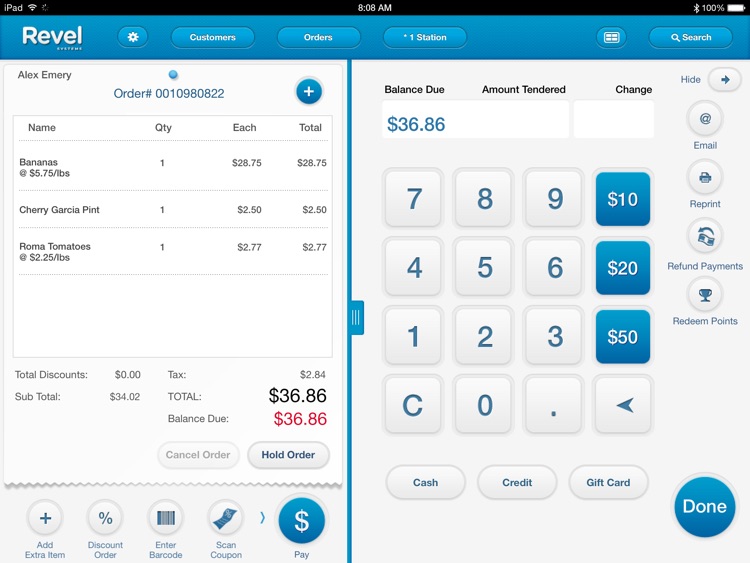 Intro to Revel iPad POS Grocery screenshot-3